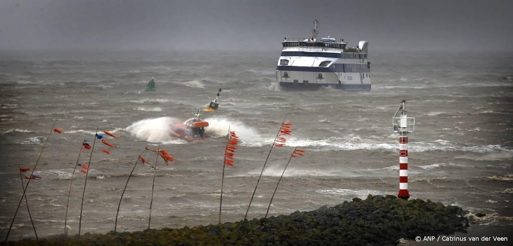 Code geel in Waddengebied voor maandagochtend