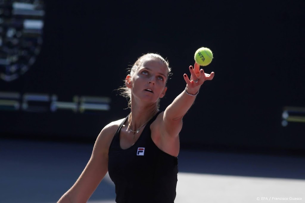 Handblessure houdt tennisster Pliskova van Australian Open