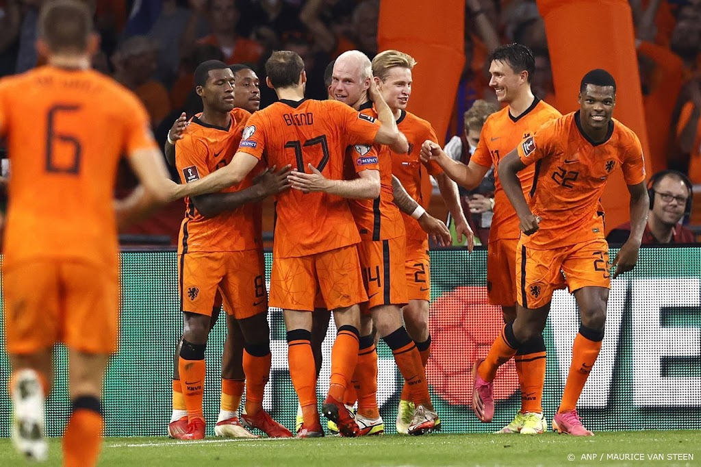 Oranje stuit op België, Polen en Wales in Nations League