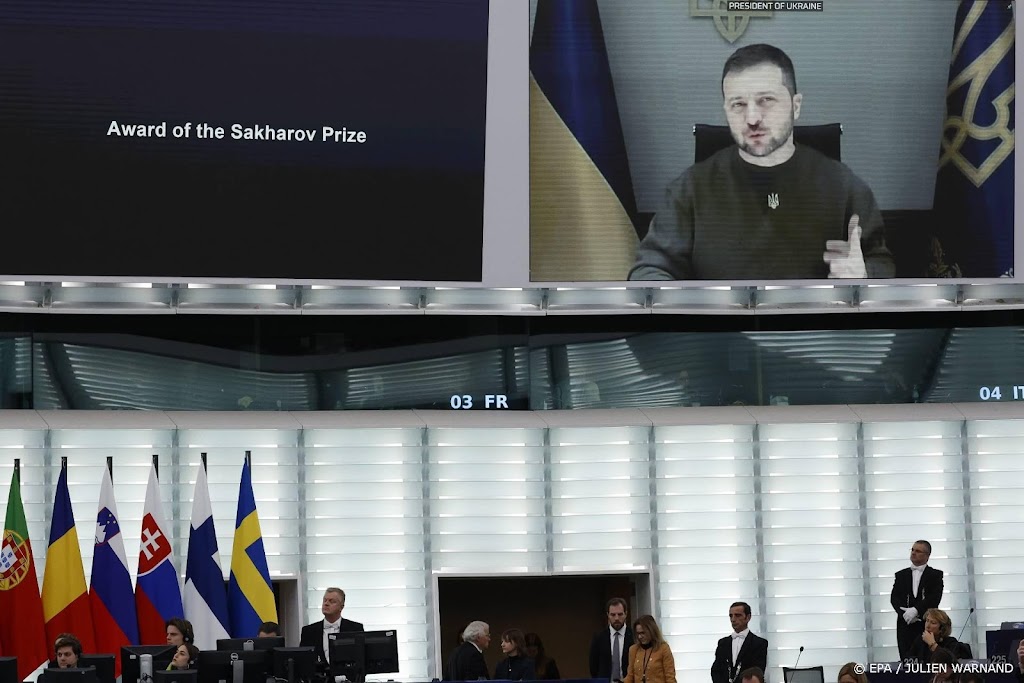 Weer prestigieuze Europese prijs voor Zelenski en Oekraïners
