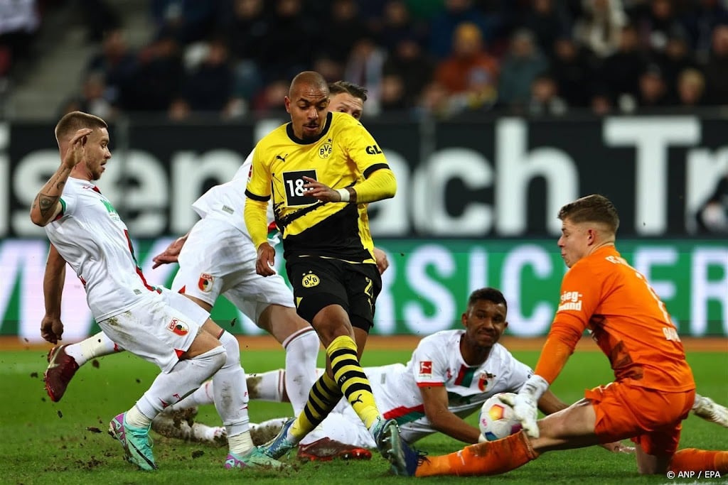 Borussia Dortmund weet bij FC Augsburg weer niet te winnen