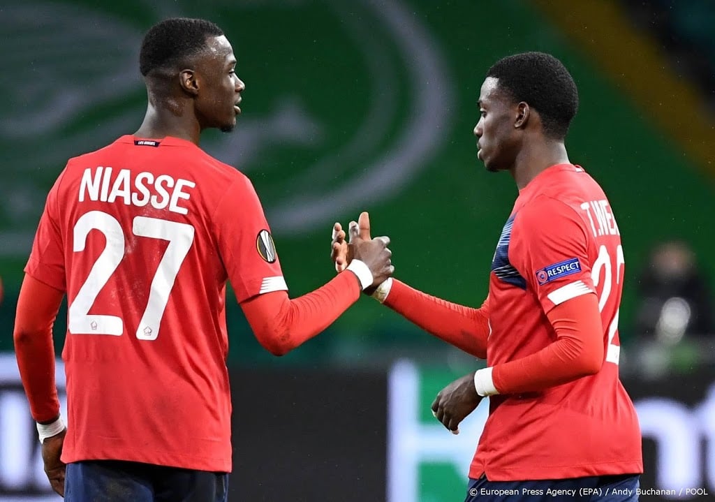 Lille pakt winst in blessuretijd
