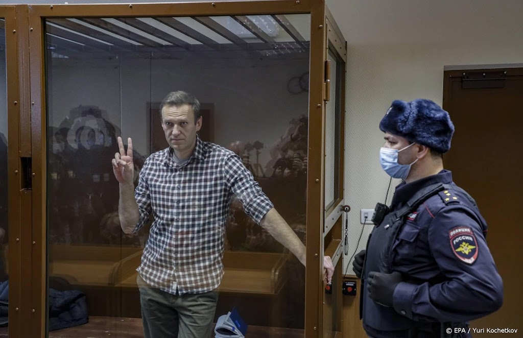 Gevangen oppositieleider Navalni heeft nergens spijt van