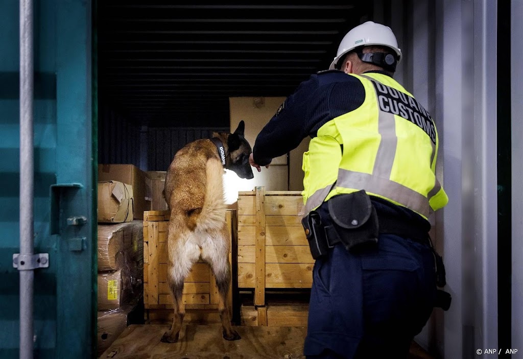 Douane onderschepte in 2023 meer cocaïne dan het jaar daarvoor