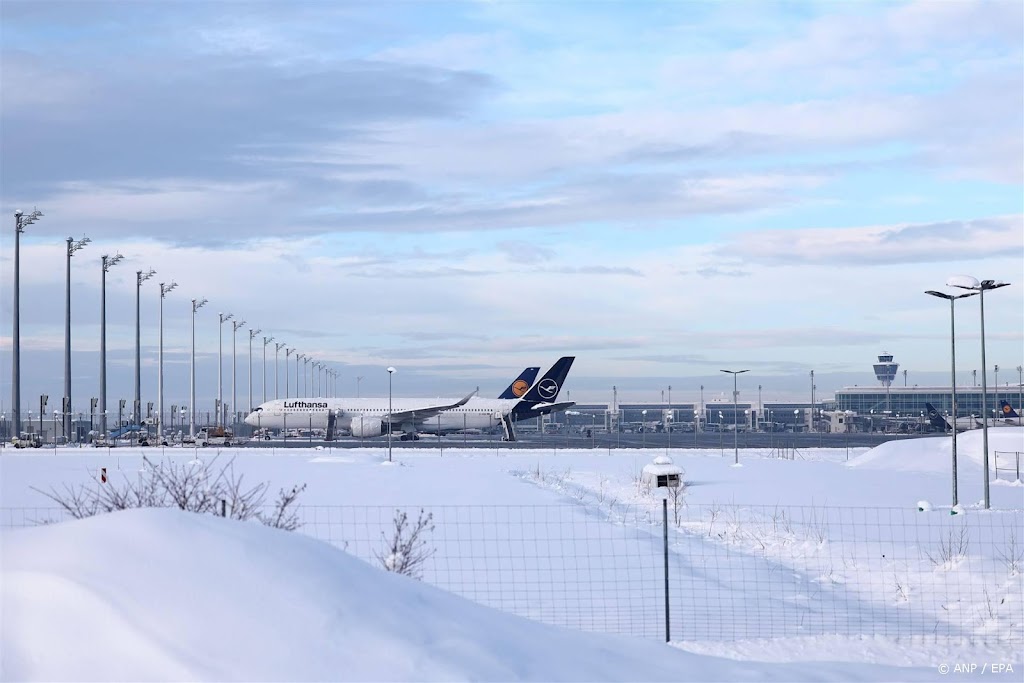 Winterweer in Duitsland: veel vluchten geannuleerd