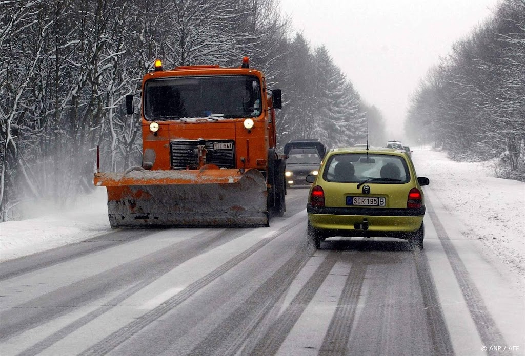 Winterweer verstoort avondspits in delen België