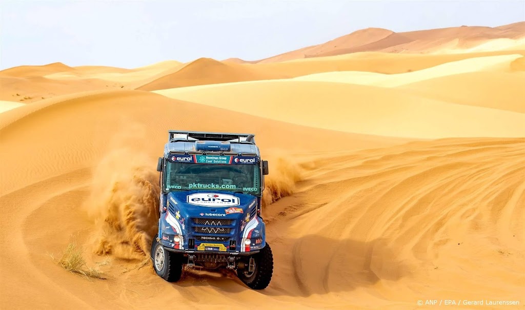 Trucker Van den Brink eindigt opnieuw op podium in Dakar Rally