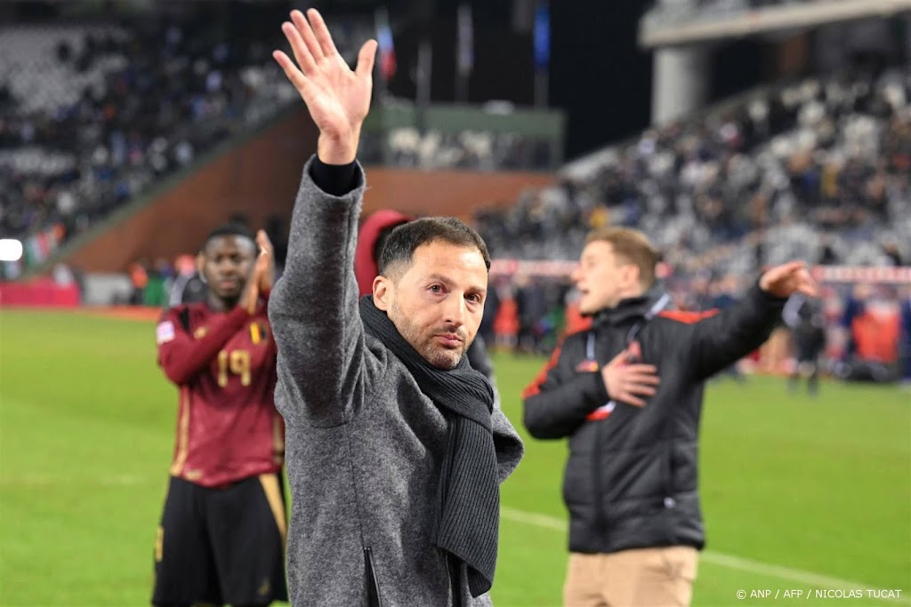 Belgische voetbalbond ontslaat bondscoach Tedesco