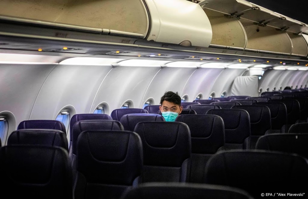 Tot ruim 5 procent minder vliegtuigpassagiers in China door virus