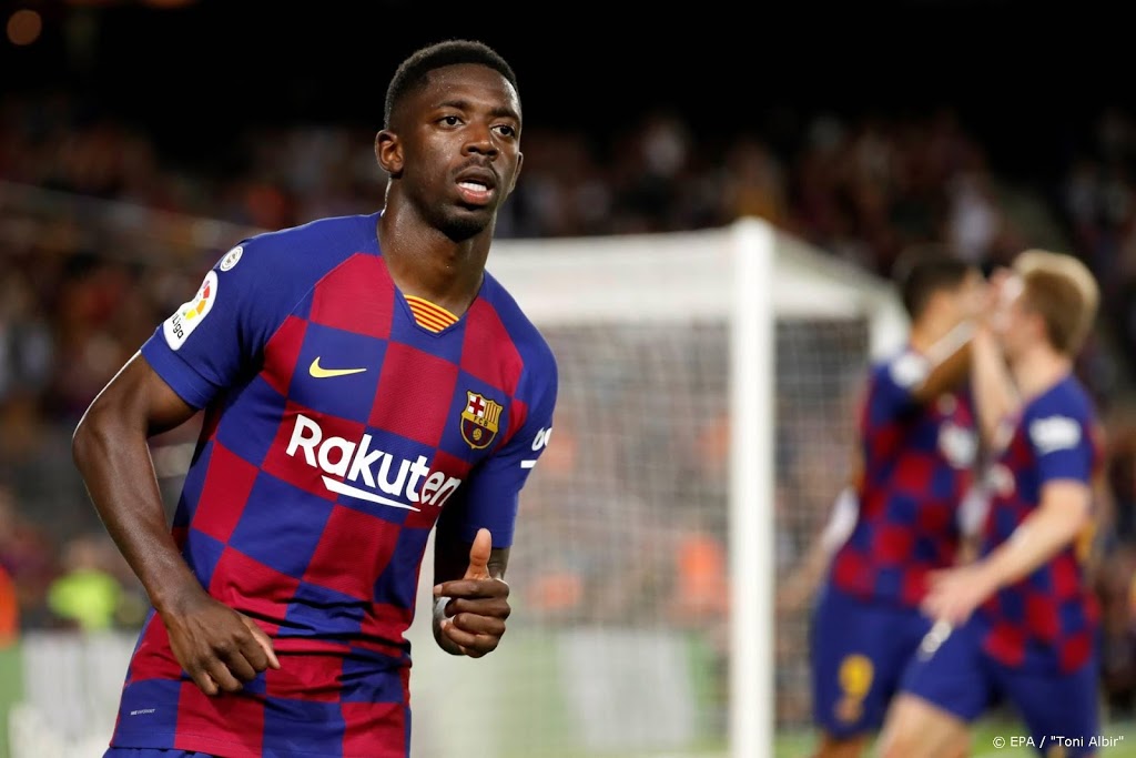 FC Barcelona mag vervanger Dembélé halen