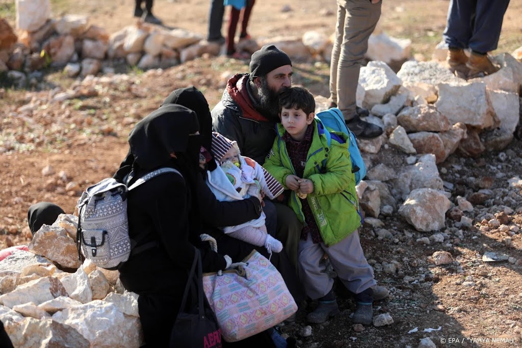 VN: 900.000 ontheemden in noordwesten van Syrië sinds december