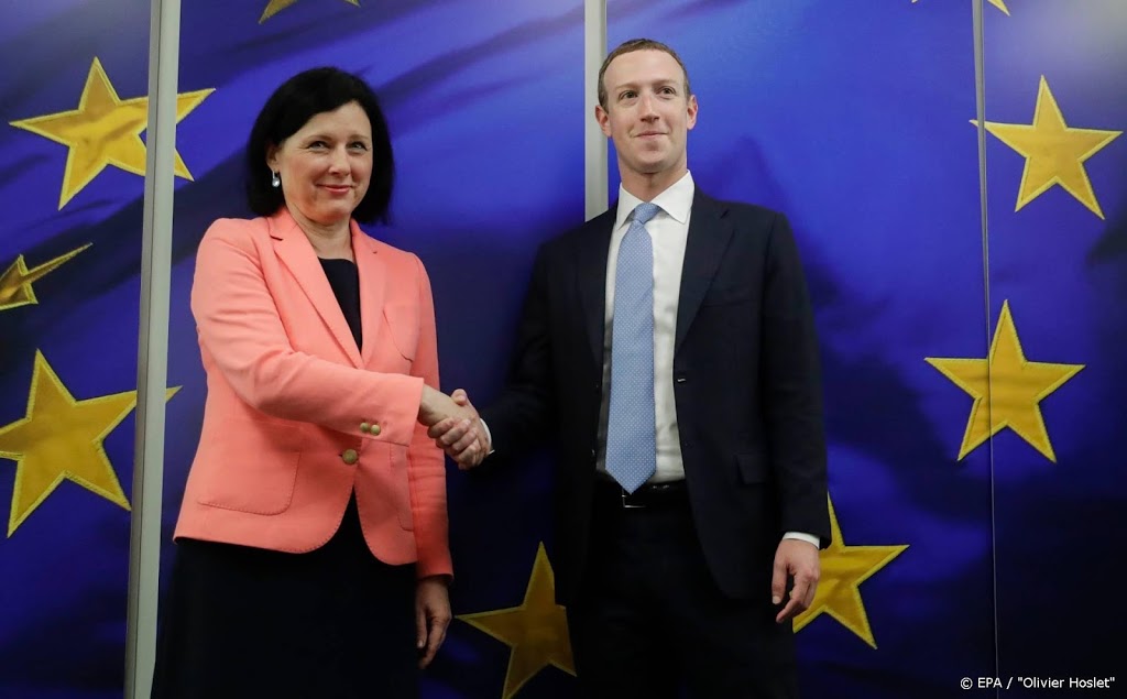 Brussel ziet meer openheid bij Facebook-topman