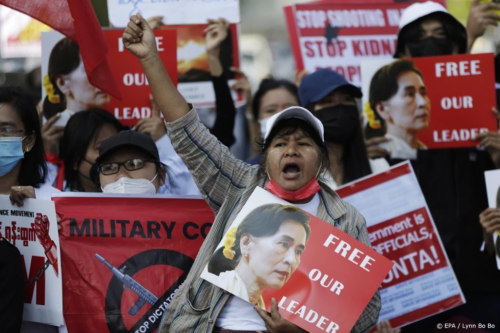 Protesten Myanmar zwellen weer aan na grotere inzet leger