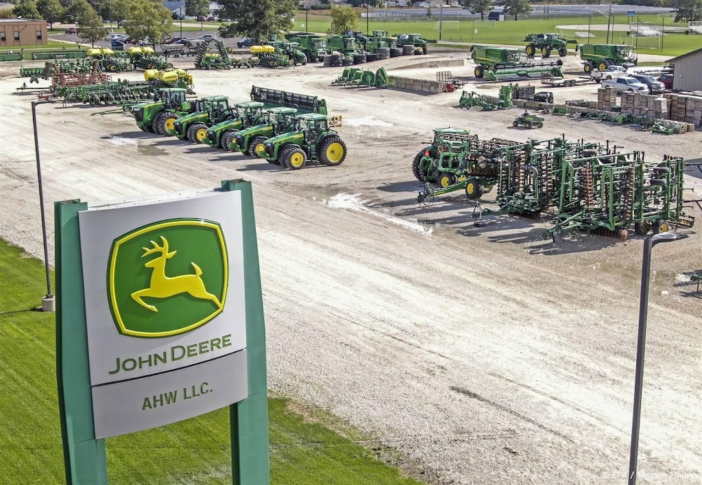 Landbouwmachinemaker Deere stijgt op negatief Wall Street