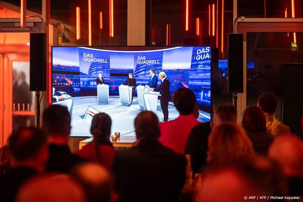 Duitse leiders botsen over migratie en economie in televisiedebat