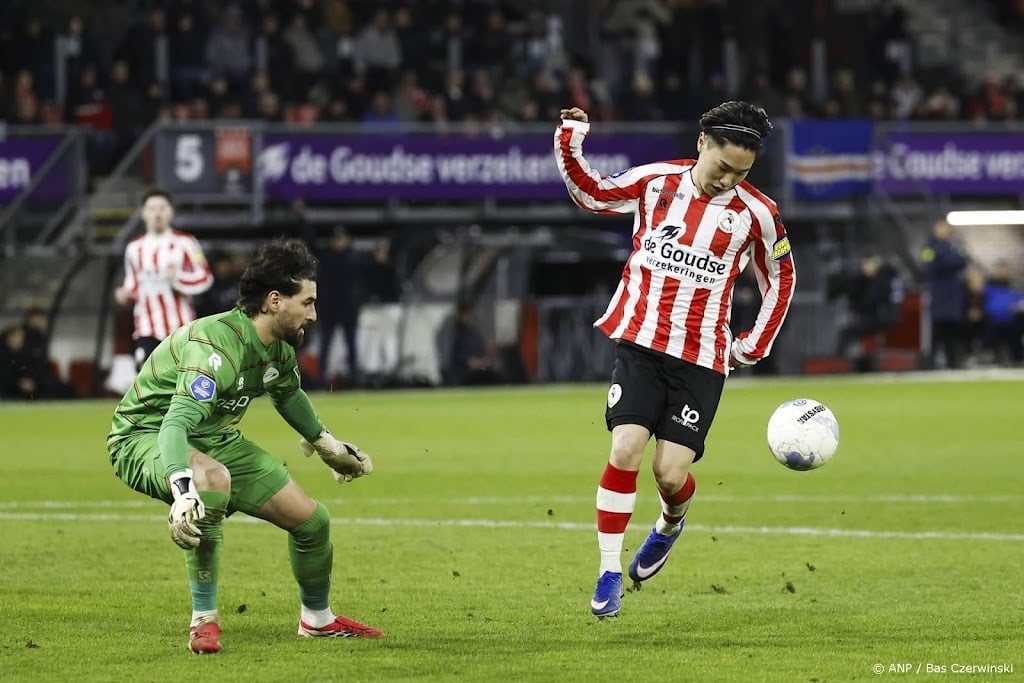 Sparta Rotterdam houdt NEC op gelijkspel 