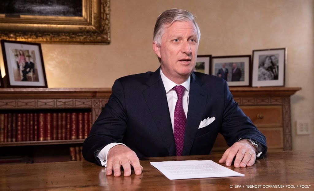 Koning Filip beëdigt Belgische 'coronaregering'
