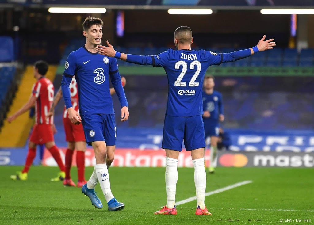 Ziyech schiet Chelsea naar kwartfinale van Champions League