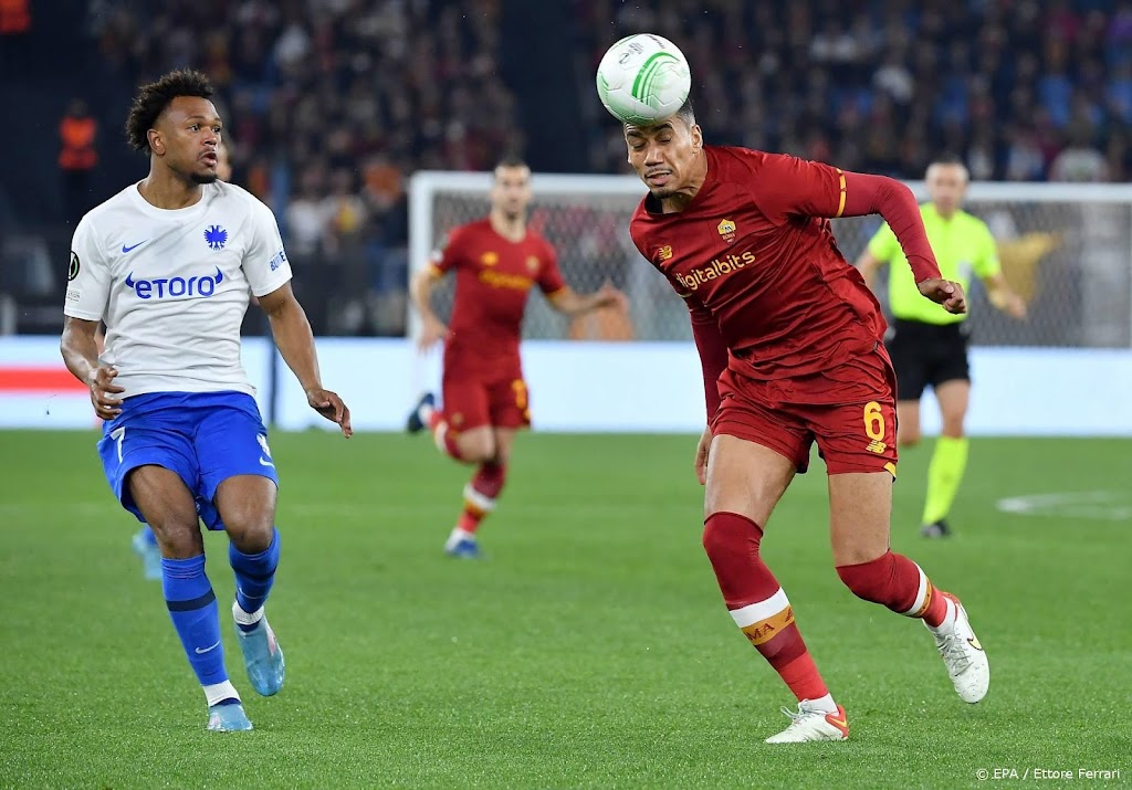 Stunt Vitesse blijft uit na late gelijkmaker AS Roma