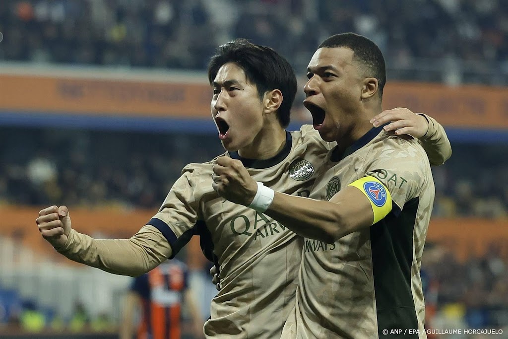 PSG laat Montpellier terugkomen, maar wint alsnog ruim