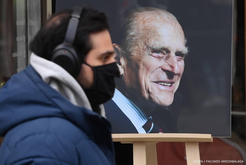 Laatste eer aan prins Philip tijdens uitvaart bij Windsor Castle