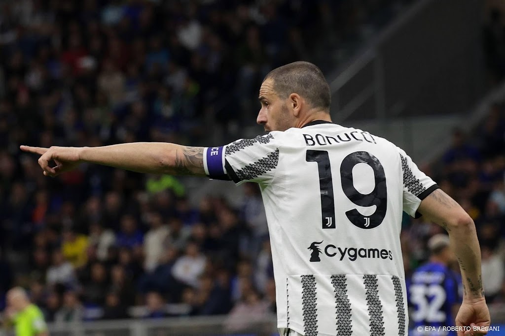 Juventus-icoon Bonucci stopt na volgend seizoen