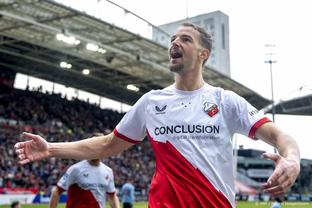 FC Utrecht verzekert zich met zege van thuisvoordeel in play-offs