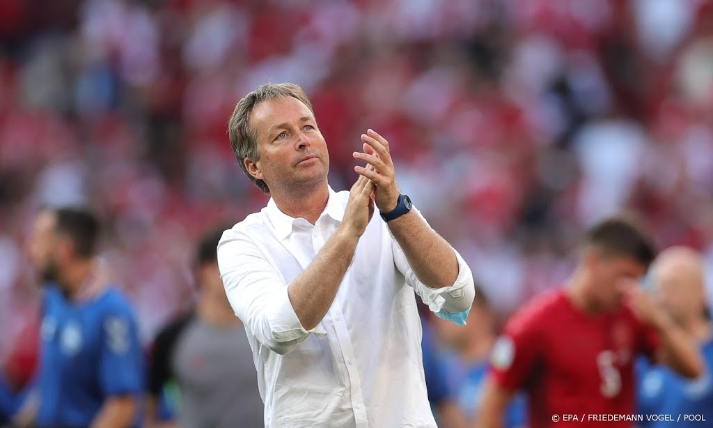 Deense bondscoach na verlies toch trots op team