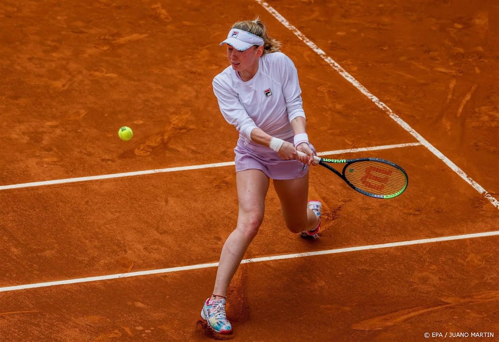 Tennisster Aleksandrova opnieuw in finale in Rosmalen