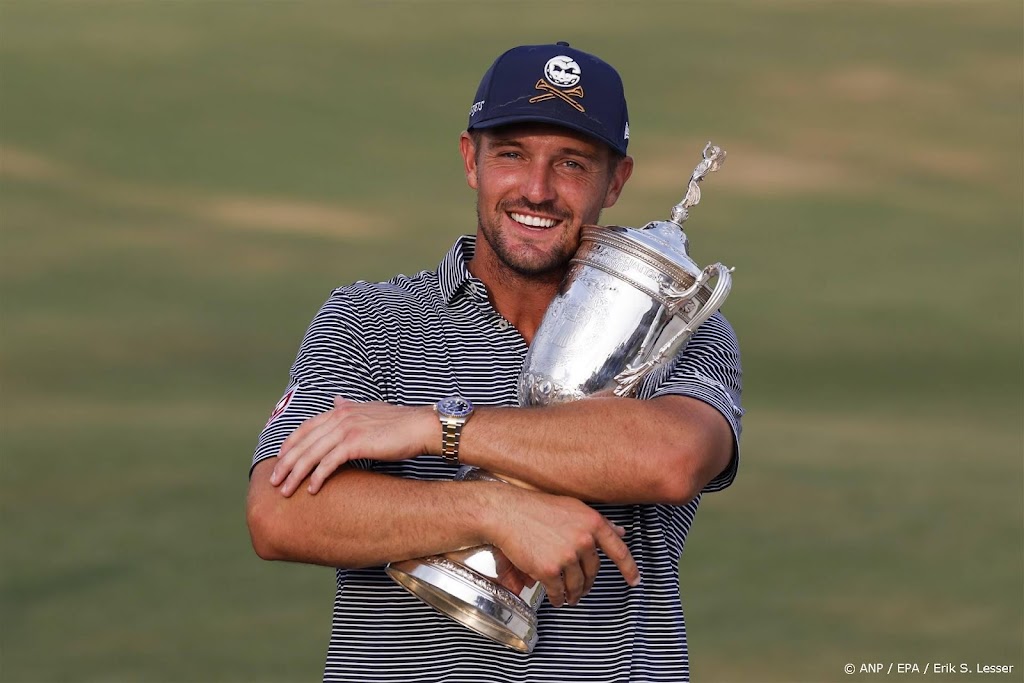 Golfer DeChambeau opnieuw de beste op US Open