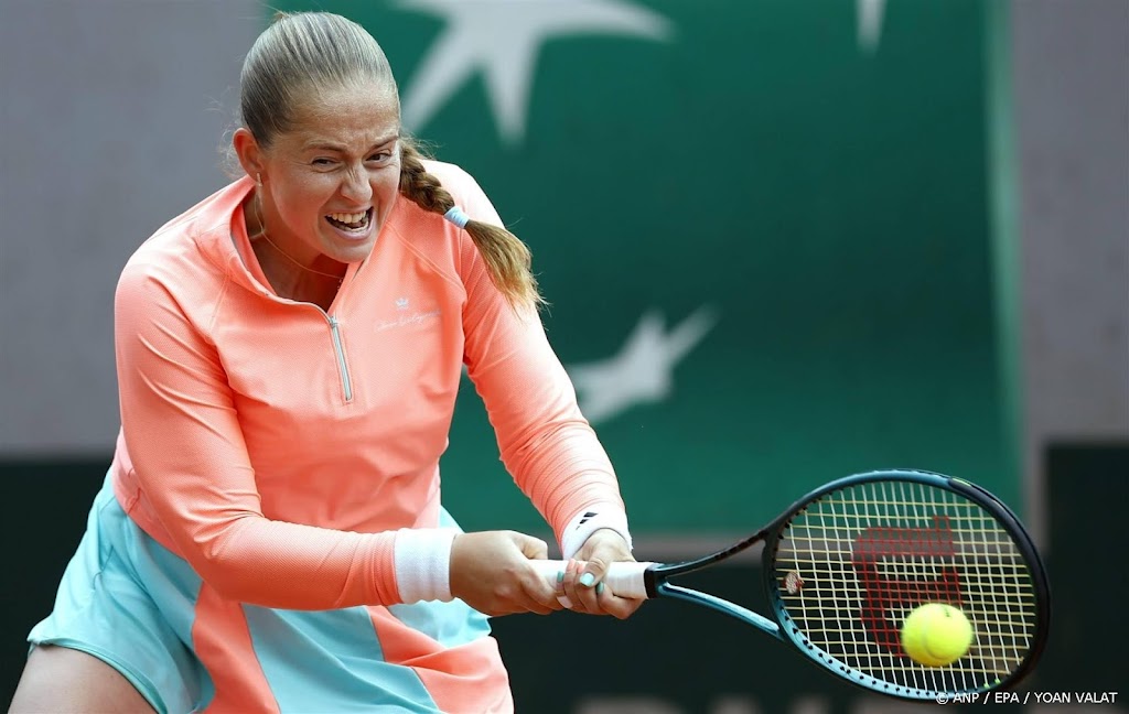 Titelverdedigster Ostapenko snel uitgeschakeld in Birmingham