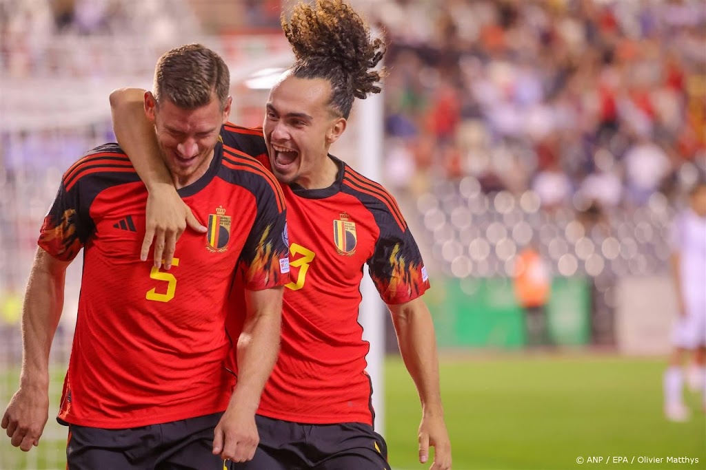 Belgen Vertonghen en Theate beginnen op de bank tegen Slowakije