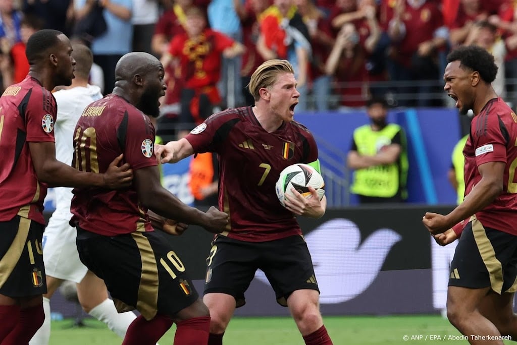 België verrassend onderuit tegen Slowakije in eerste EK-duel