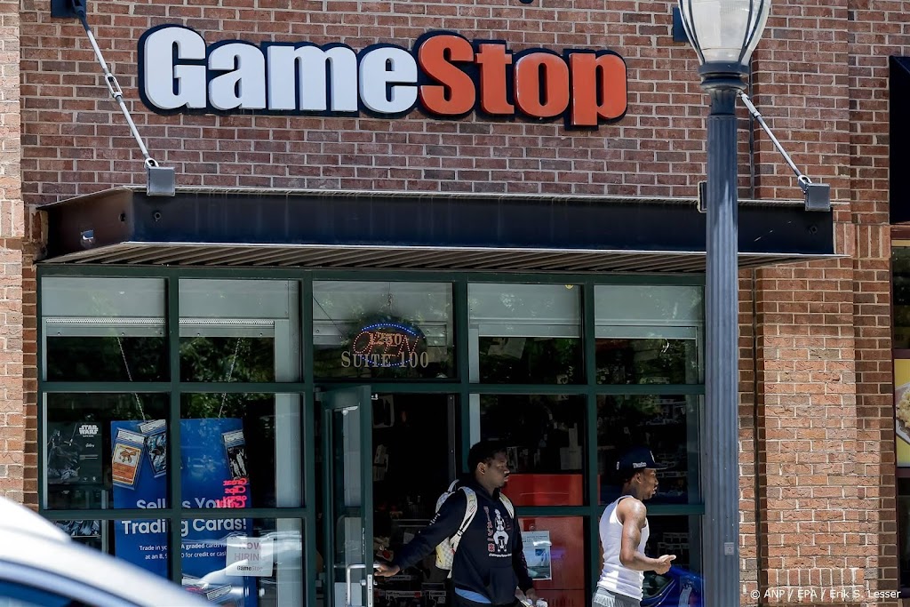 GameStop onderuit op positief Wall Street