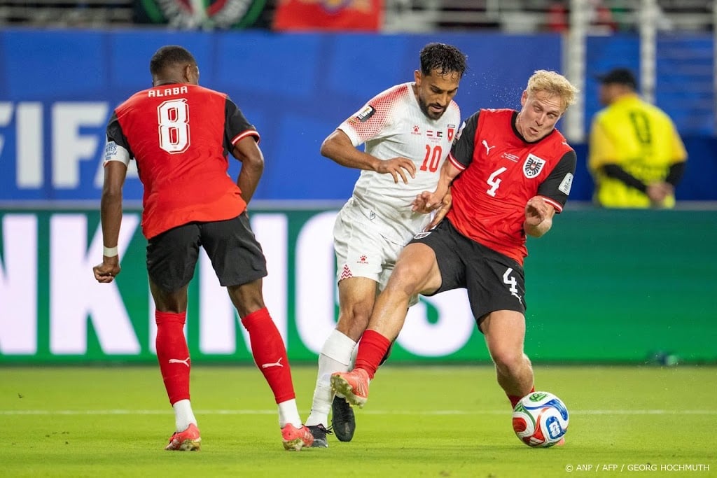 Oostenrijk verslaat WK-debutant Jordanië moeizaam op het WK 