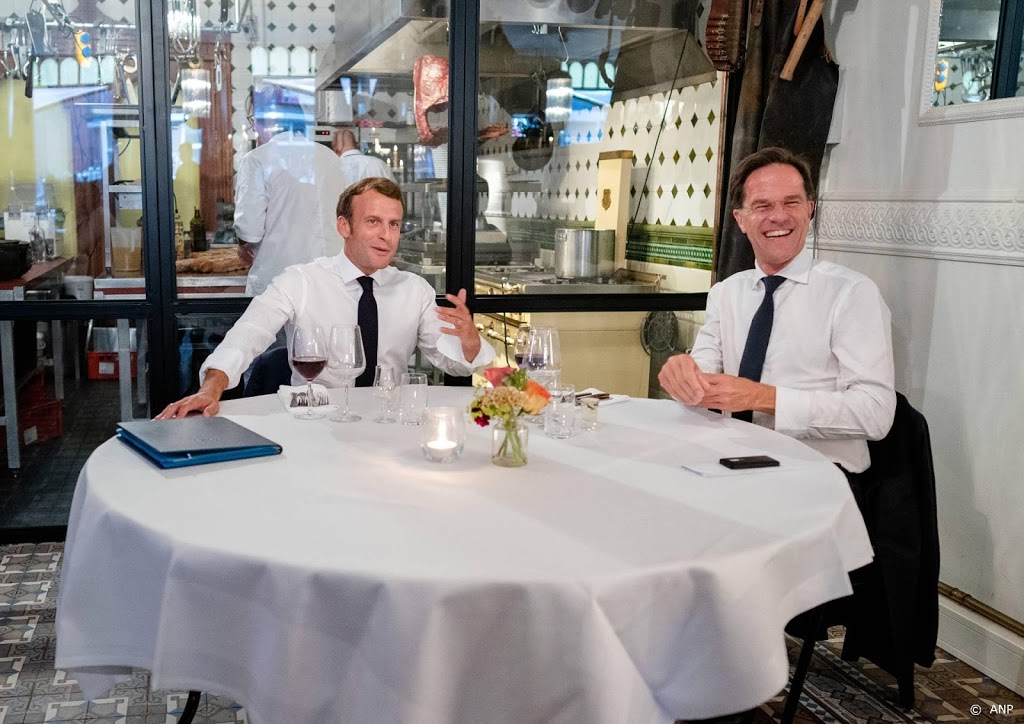 Macron wil overleg met Rutte vlak voor EU-top