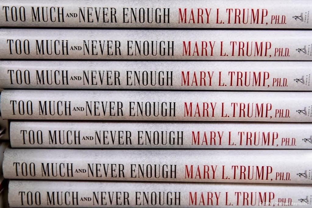 Vernietigend boek van nicht Trump niet aan te slepen