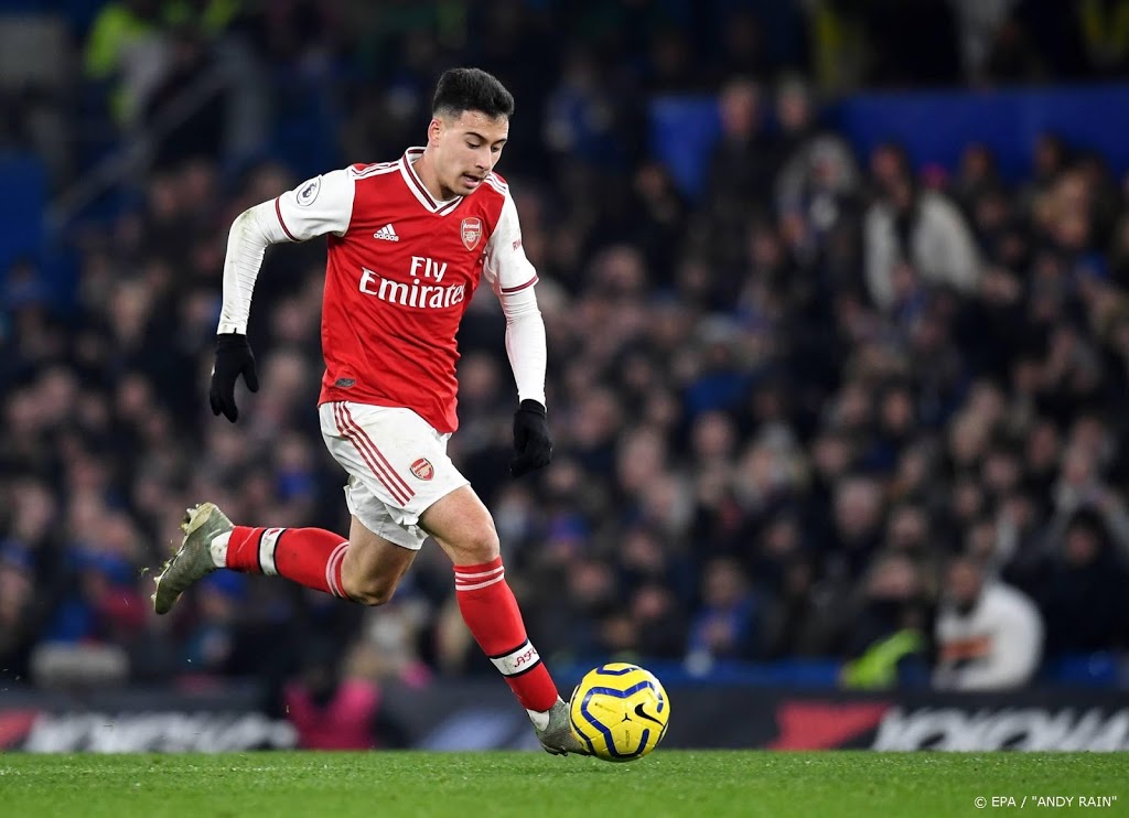 Arsenal tot eind dit jaar zonder spits Martinelli