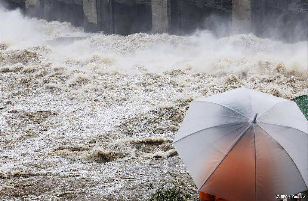 Bijna veertig doden door overstromingen Zuid-Korea