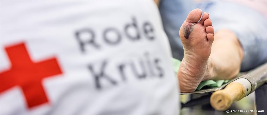 Tot nu toe ruim 450 blaarbehandelingen bij wandelaars Nijmegen
