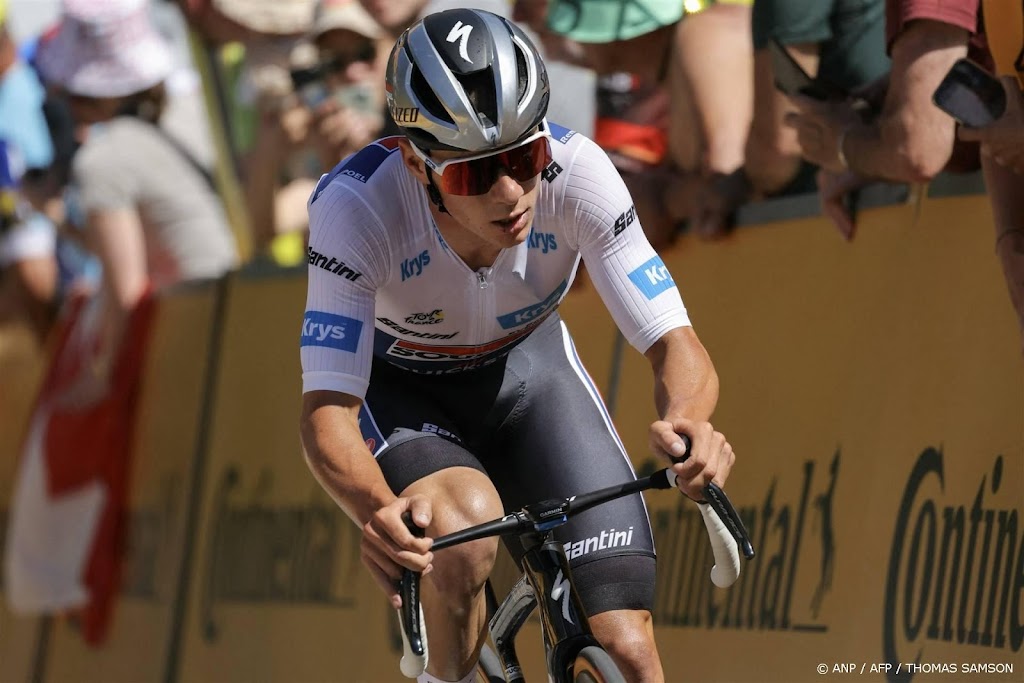 Evenepoel richt zich ondanks tijdwinst op vasthouden derde plaats