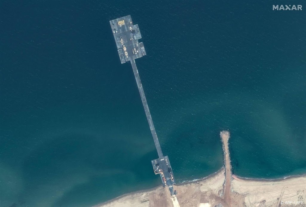 Amerikanen stoppen met tijdelijke pier voor hulp aan Gazastrook