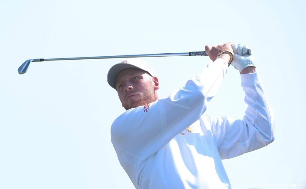 Golfer Ruiter na tweede ronde klaar bij debuut op Brits Open