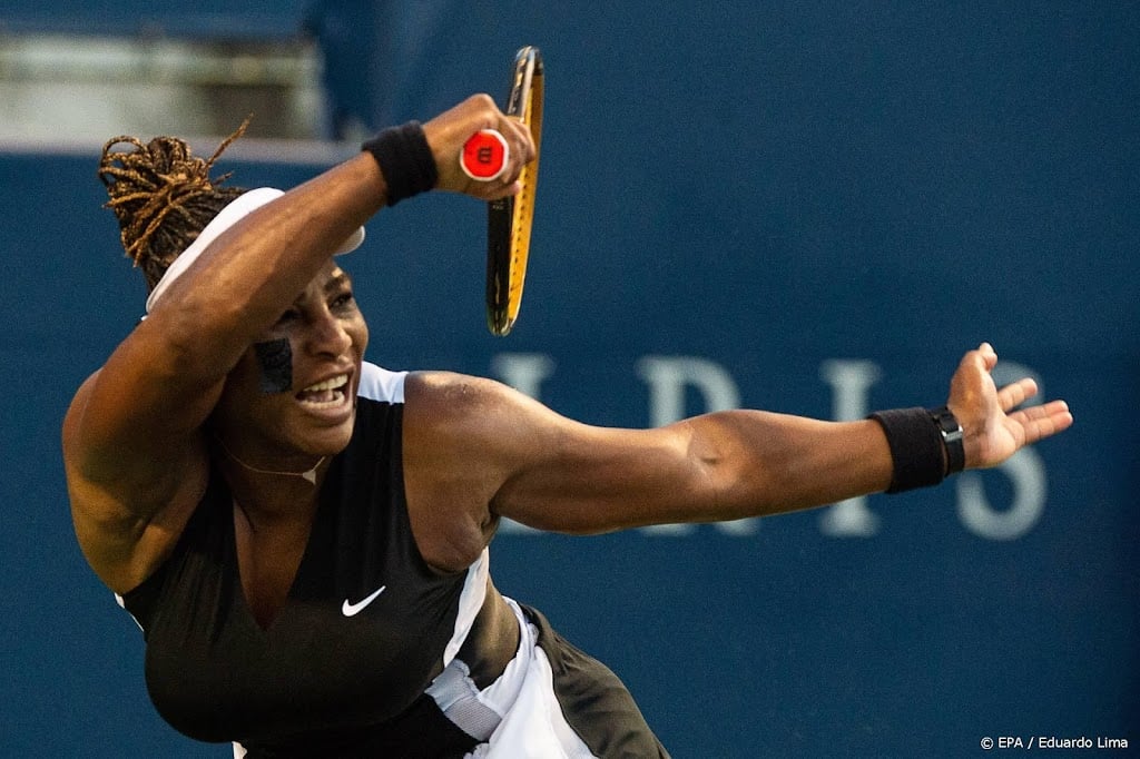 Serena Williams verliest van Raducanu in Cincinnati