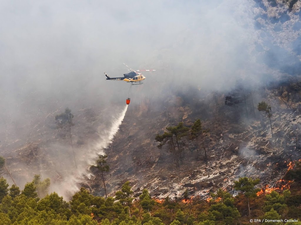 Trein Spanje ingesloten door bosbrand, reizigers zwaargewond