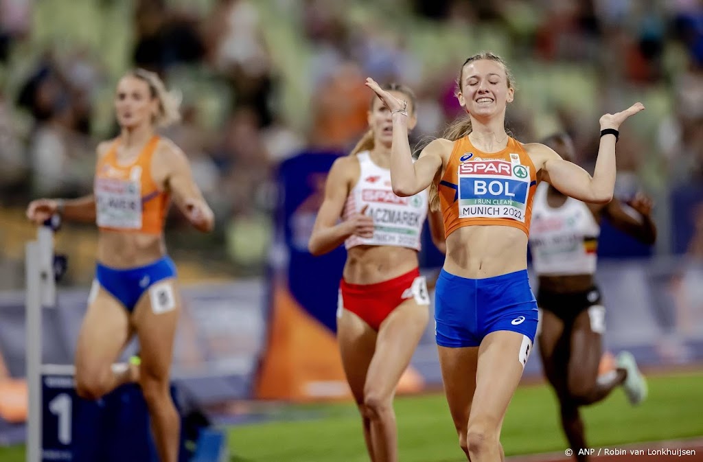 Bol verovert Europese titel op 400 meter in recordtijd van 49,44