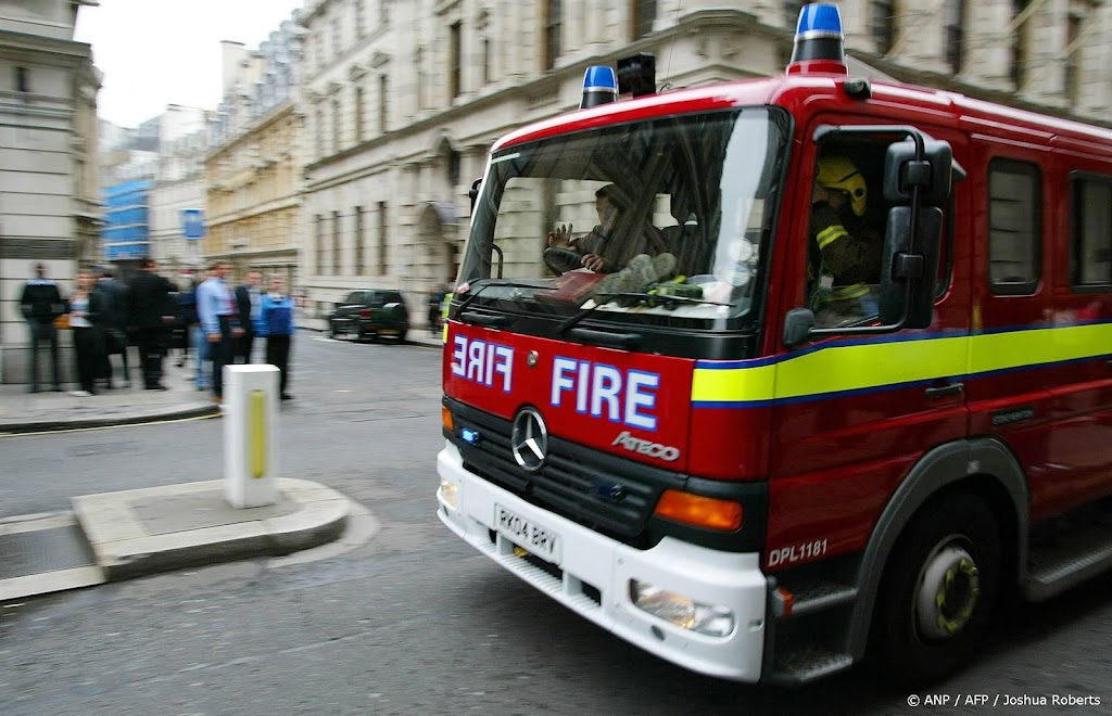Brand in historisch paleis Somerset House in Londen