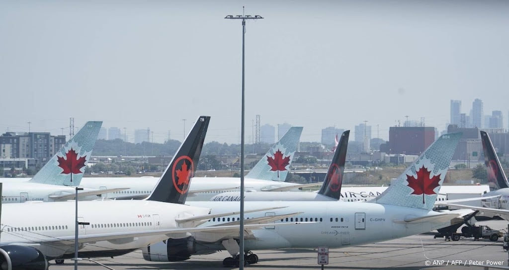 Air Canada beëindigt staking na ingrijpen Canadese overheid