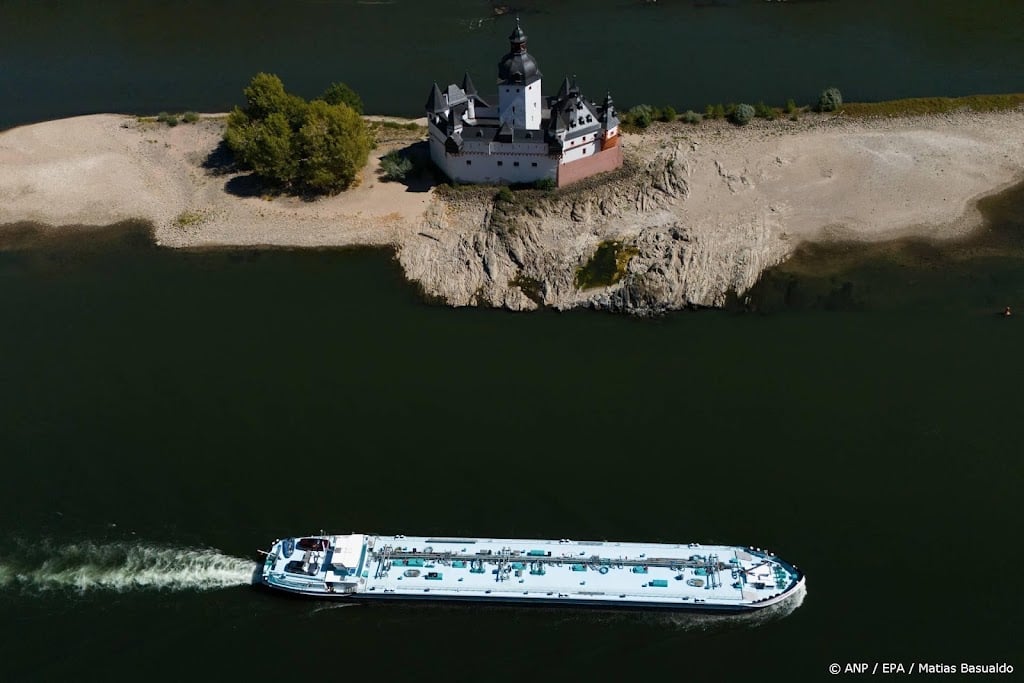 Duitse bouw heeft steeds meer last van lage waterstand Rijn