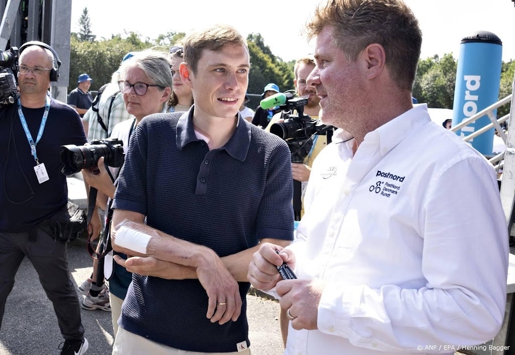 Einde seizoen voor wielrenner Vingegaard na val in Tour de France